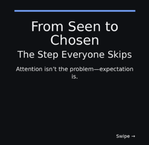 Attention Isn’t the Problem: Why Trust — Not Visibility — Creates Real Influence